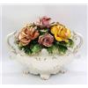 Capodimonte Soprammobili Capodimonte Originale Centrotavola di Fiori Soprammobile Floreale