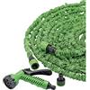 Draper 19728 - Kit di tubi per irrigazione da giardino espandibili da 10 a 30 m, tubo da 10 mm, tubo flessibile da giardinaggio a lunga portata da 1/2 e 3/4 BSP | 7 modelli di pistola a spruzzo