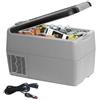 INDELBO IndelB Frigorifero Portatile da Campeggio 12V 24V 45W 30Litri con Compressore