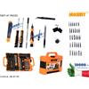 JACKEMY Kit di riparazione JACKEMY JM-8139 [Set 47 pezzi] Cacciaviti Esagonali Torx mini