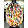 Arte di Murano Lampada da Tavolo veneziana moderna in vetro Murano murrine design uovo nuova a