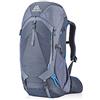 Gregory 126868 Amber - Zaino Trailflex, Grigio (Arctic Grey), 44 L