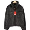 Diesel L-Gilbert-Fur Uomo Giacca XL Vacchetta pelle D'Agnello Collare Rrp €1095
