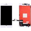 LCD SCHERMO DISPLAY RETINA TOUCH SCREEN VETRO FRAME PER IPHONE 7 BIANCO NERO