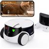 Enabot Robot animali SMART ROLA Petpal White e Black EA0405