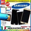 Samsung DISPLAY LCD+TOUCH OLED=ORIGINALE SAMSUNG GALAXY J7 2017 J730 SM-J730F SCHERMO