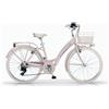 MBM BICI 28 PRIMAVERA 6 VELOCITA' SHIMANO DONNA ALLUMINIO ROSA NUDO MBM
