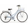 MBM BICI 28 CENTRAL DONNA 6 VELOCITÀ OLANDA ALLUMINIO COLORE AZZURRO LIGHT/SKY MBM