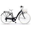 MBM BICI 28 PRIMAVERA DONNA ALLUMINIO 6 VELOCITA' SHIMANO OLANDA CITY BIKE NERO MBM