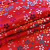 Cinese Broccato Damasco Tessuto Finta Seta Jacquard Fiori Cucito Panni Morbido