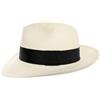 Made in Italy CAPPELLO PAGLIA TIPO PANAMA BIANCO PANNA Tesa Larga MADE IN ITALY