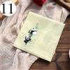 Panda Cotone Ricamato Fazzoletti Stile Cinese Tasca Quadrato Fazzoletti