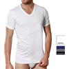 Nottingham Set di 3 T-shirt in puro cotone collo V Nottingham TV6103