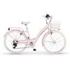 MBM Bici 26 city bike Primavera 6 velocità alluminio nude donna cestino optional