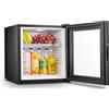 Melchioni Mini Frigo Frigobar Minibar 24 Litri Classe E Nero ICEBERG GLASS 24 Melchioni