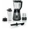 Bosch Frullatore 1.5 Litri 1200 Watt Nero/Argento MMB6177S VitaPower Serie 4 BOSCH
