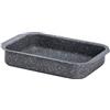 Aeternum Lasagnera Antiaderente in Alluminio 25 x 18 cm Grigio Madame Petravera Aeternum
