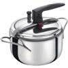 Aeternum Pentola a Pressione Induzione Acciaio Inox 3.5 litri cm 22 Divina Aeternum