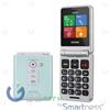 BRONDI FLIPPER TELEFONO CELLULARE A CONCHIGLIA DUAL SIM E FOTOCAMERA VERDE ACQUA
