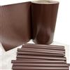 TENAX Twist 0,19 x 35 m Marrone, Strisce Frangivista in PVC con 25 Clip, Copertura Privacy Decorativa per Recinzioni a Pannelli, Cancellate, Ringhiere, Balconi e Giardini