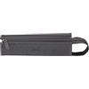 RHODIA 319041C - Astuccio per penne Rhodiarama Titanio - 23 x 5 x 5 cm - Apertura a piatto per uso come astuccio - Simil Cuoio - per penne, matite, pennarelli, piccole forniture