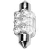 LAMPA - 12V Lampada siluro 8 Led - 13x35 mm - SV8,5-8 - 1 pz - D/Blister - Bianco