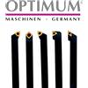 OPTIMUM SET 5 UTENSILI PER TORNITURA TORNIRE INSERTO PLACCHETTA TORNIO 12 X 12 MM