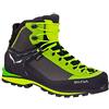 Salewa Crow Gore-Tex Scarponi da Trekking da Uomo, Verde, 9.5