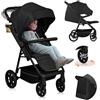 LIONELO Mira Passeggino Compatto e Leggero per Bambini fino a 22 kg