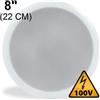POWER DYNAMICS ALTOPARLANTE INCASSO 100V 8 Ohm BIANCO DIFFUSORE SOFFITTO CARTONGESSO 21 CM 8"