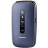 Panasonic KX-TU550 7,11 cm (2.8") Blu Telefono di livello base