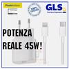 Samsung CARICA BATTERIE per APPLE IPAD RETE CARICATORE VELOCE 45W +CAVO USB-C ORIGINALE