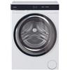 Candy BWS 6106B8-S lavasciuga Libera installazione Caricamento frontale Nero, Bi