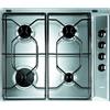 Indesit PAA 642 IX/I WE1 Acciaio inossidabile Da incasso 58 cm Gas 4 Fornello(i)