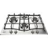 Ariston, Hotpoint Hotpoint PCN 642 IX/HAR piano cottura Acciaio inossidabile Da incasso 59 cm Gas