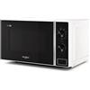 Whirlpool MWP 103 W Superficie piana Microonde con grill 20 L 700 W Nero, Bianco