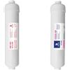 Swan Set Filtri in Linea per Impianti ad Osmosi Filtro a Sedimenti e Filtro Carbone