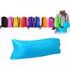 MATERASSO MATERASSINO SACCO BANANA GONFIABILE LETTO SOFA PISCINA MARE CAMPEGGIO