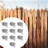 10x staffe di recinzione staffe a forma di u per la fattoria ringhiera per