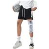 Veidoorn 1 pz ginocchiera da uomo Crossfit compressione elastica sportiva.