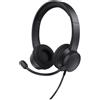 Trust Cuffie microfono filo Trust 25089 Ayda Nero