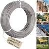 parpyon Fune Metallica Cavo Acciaio INOX AISI 316 49F.-D.4mm