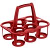 Tontarelli Porta bottiglie Tontarelli 8075144688 COVER LINE Cestello 6 Posti Rosso