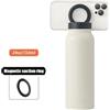 TREPPIEDE Borraccia isotermica con supporto magnetico compatibile per iPhone, Android...