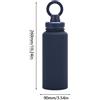 Nuovo con scatola Borraccia isotermica con supporto magnetico compatibile per iPhone, Android...