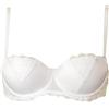 Wonderbra SG Reggiseno donna WONDERBRA con ferretto coppa graduata push-up in pizzo artico