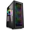 SHARKOON CASE RGB WAVE, ATX, ADDRESSABLE, 7 SLOT EXPANSION, 1 USB-C, 2 USB 3.0