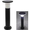 Dopa Store Lampione Solare LED Paletto 60CM Luce Segnapasso Nero per Esterno Sentieri IP65