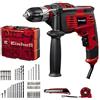 Einhell Set trapano a percussione TC-ID 1000 E Kit +64 (1010 W, (J5N)