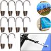 parpyon Ganci in Acciaio zincato 10pz per Fune Elastica da 8mm
